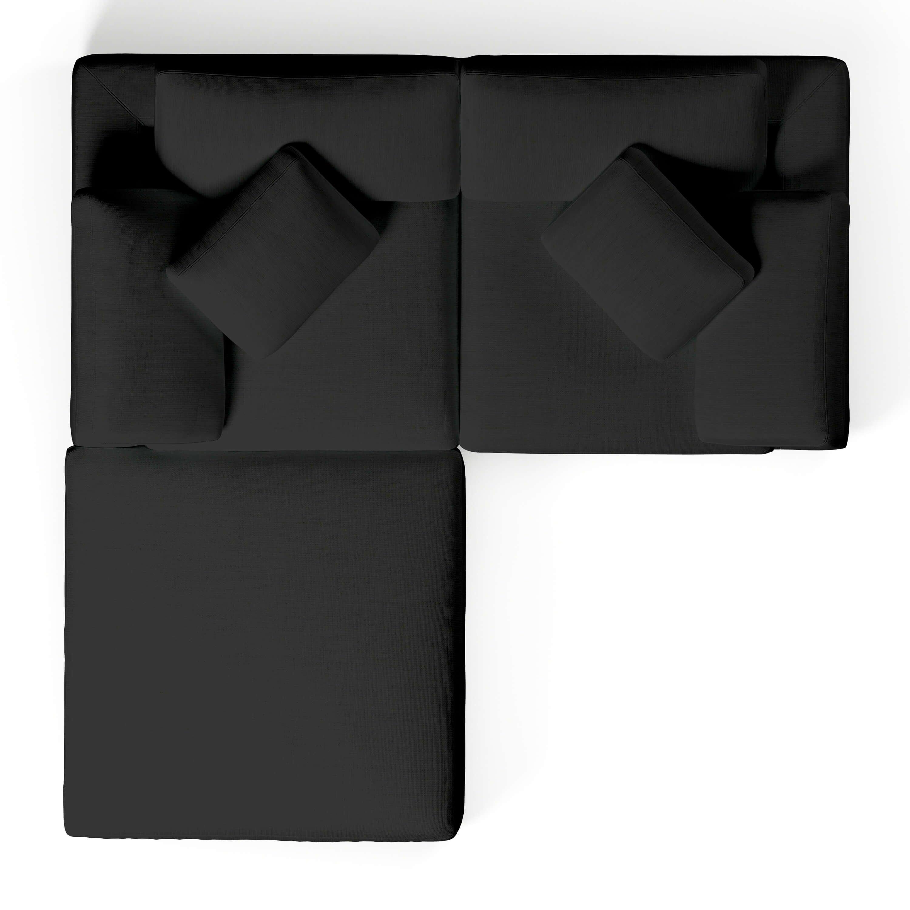 Comfy Modular Sofa - 2-Seater & Ottoman