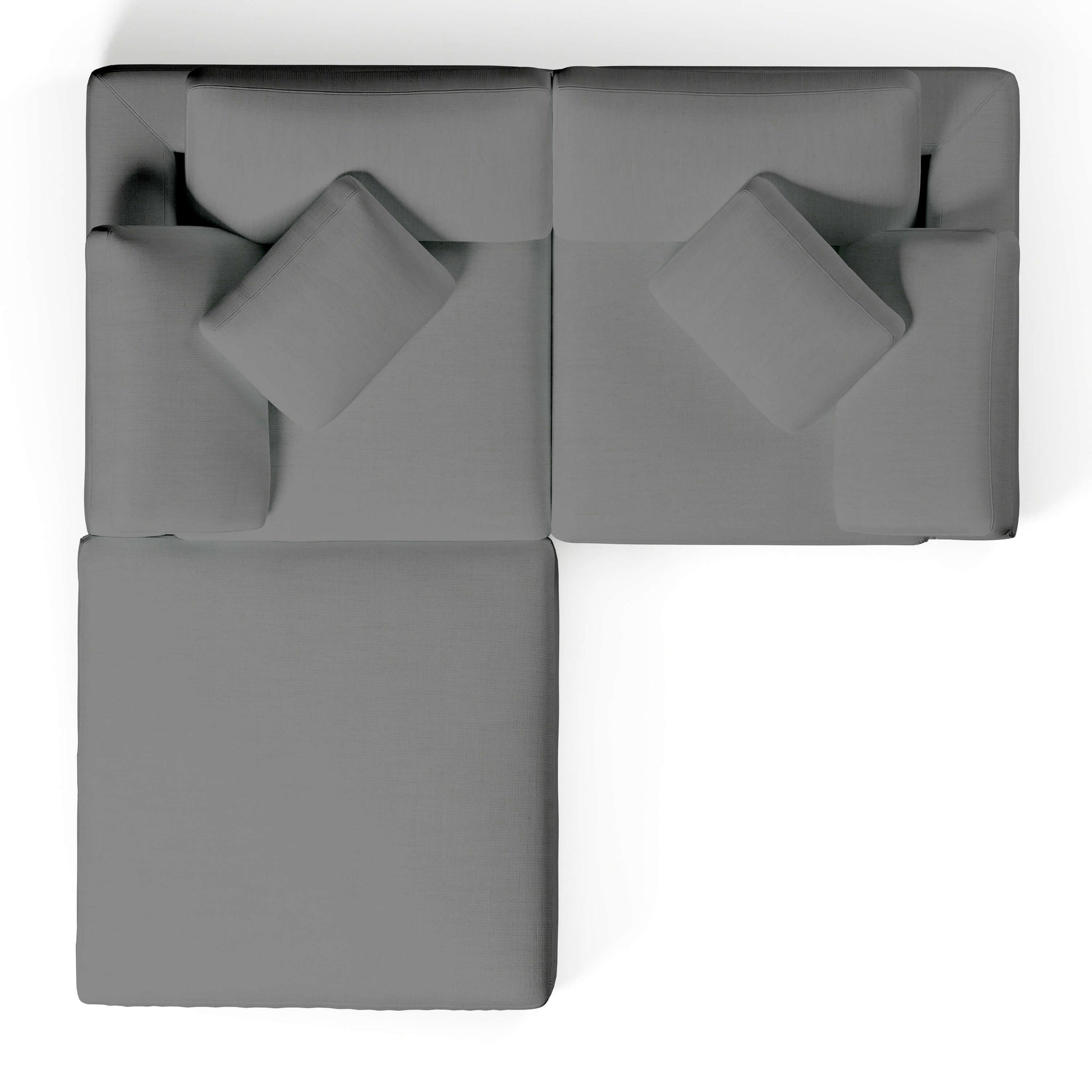 Comfy Modular Sofa - 2-Seater & Ottoman