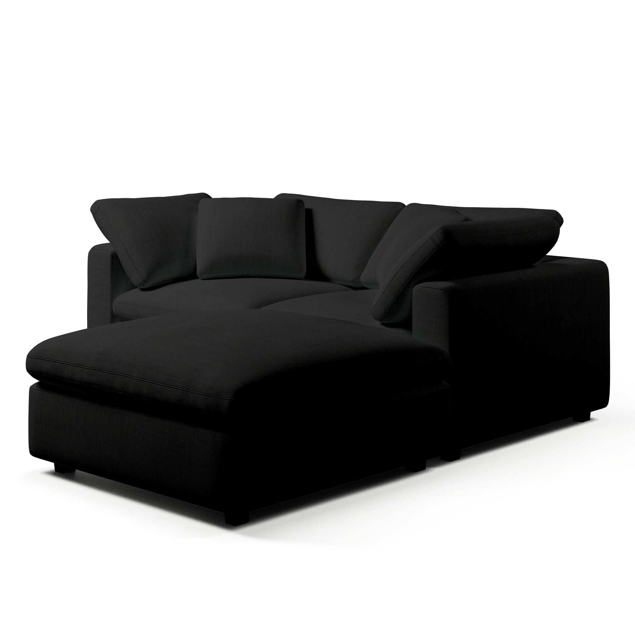 Comfy Modular Sofa - 2-Seater & Ottoman