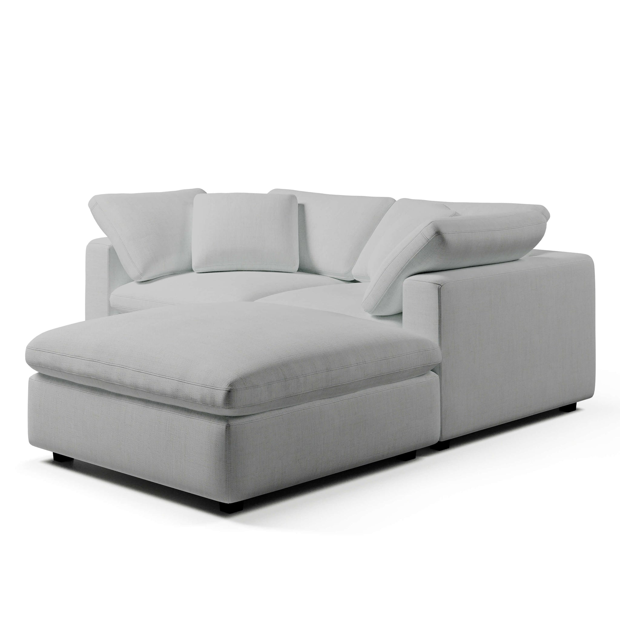 Modular Sofa with Ottoman | 2 Seater and Ottoman | Couch Haus