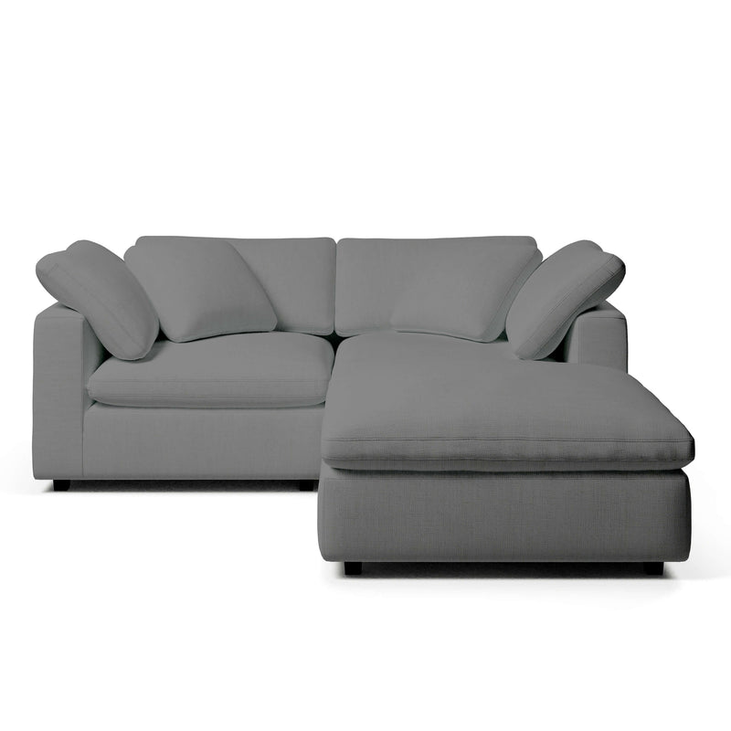 Modular Sofa with Ottoman | 2 Seater and Ottoman | Couch Haus