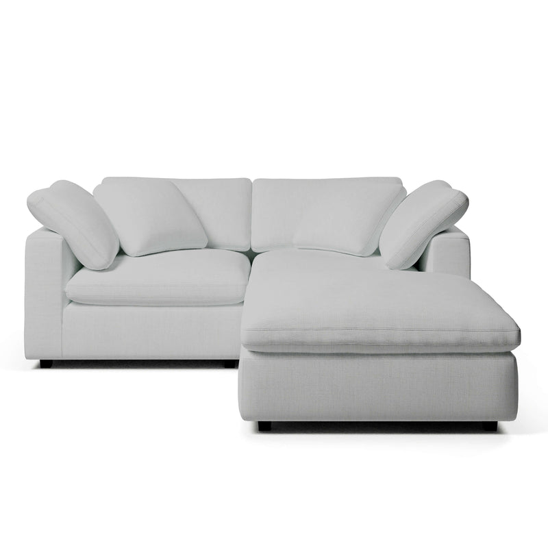 Modular Sofa with Ottoman | 2 Seater and Ottoman | Couch Haus