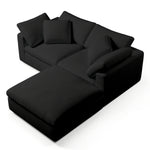 Comfy Modular Sofa - 2-Seater & Ottoman