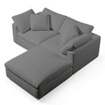 Comfy Modular Sofa - 2-Seater & Ottoman