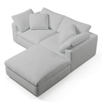 Modular Sofa with Ottoman | 2 Seater and Ottoman | Couch Haus