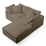 Comfy Modular Sofa - 2-Seater & Ottoman
