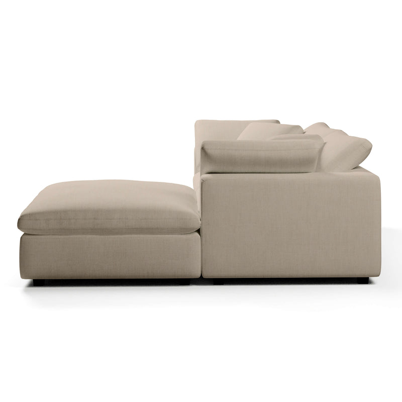 Modular Sofa with Ottoman | 2 Seater and Ottoman | Couch Haus