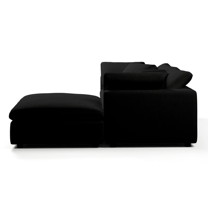 Comfy Modular Sofa - 2-Seater & Ottoman
