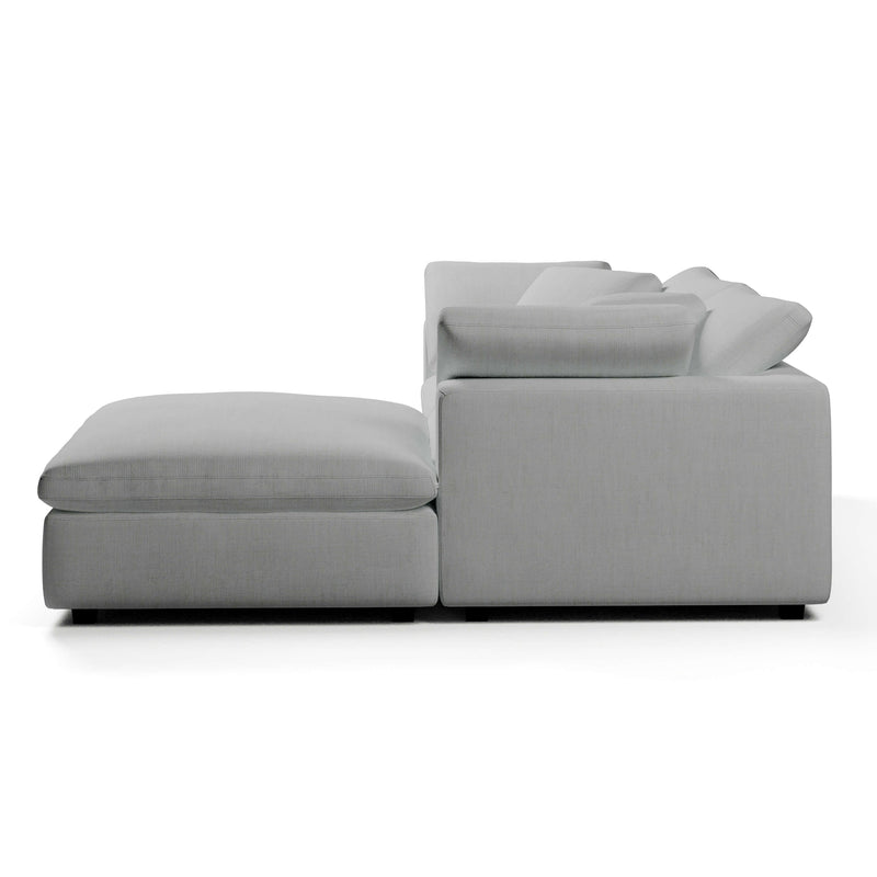 Modular Sofa with Ottoman | 2 Seater and Ottoman | Couch Haus