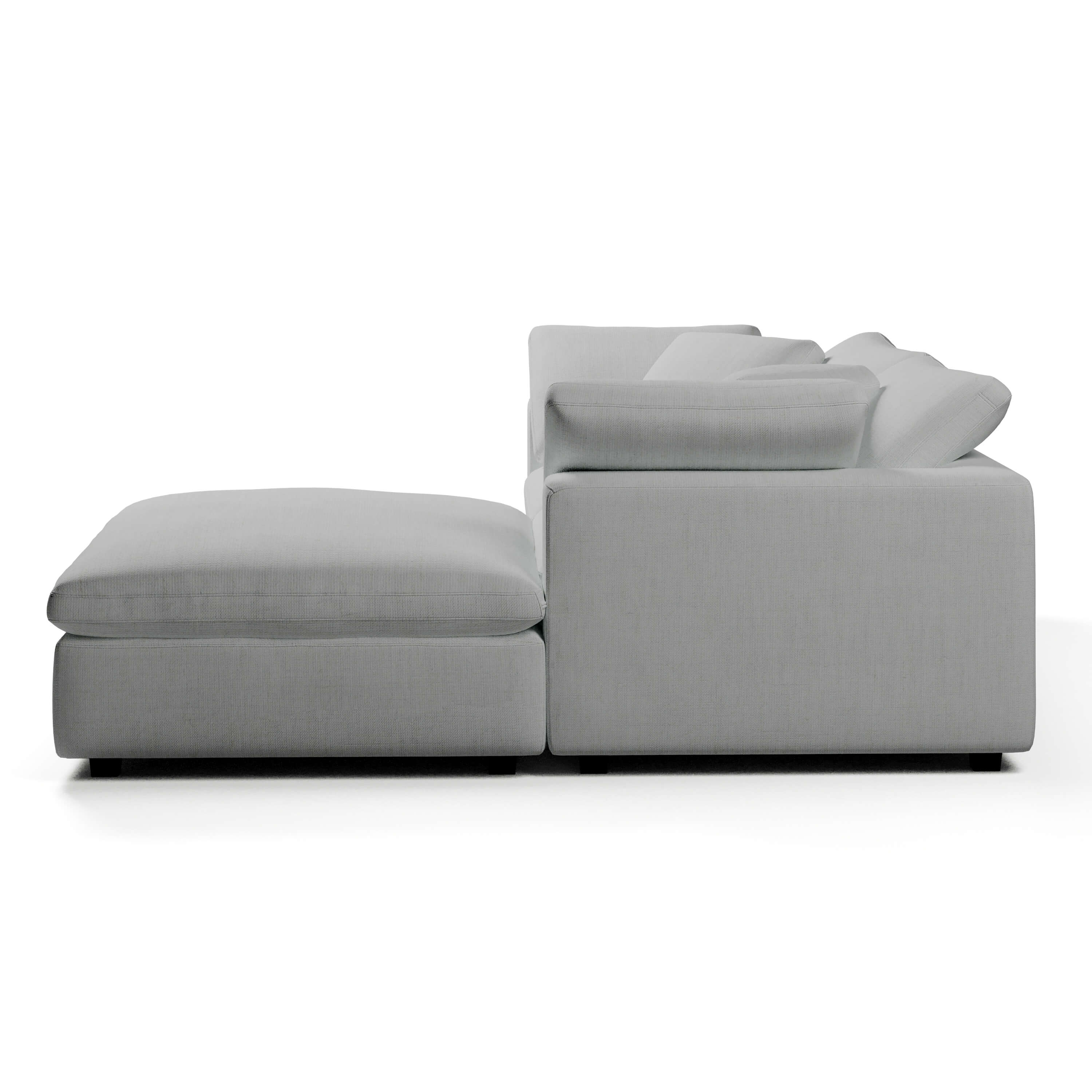 Comfy Modular Sofa - 2-Seater & Ottoman