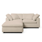Modular Sofa with Ottoman | 2 Seater and Ottoman | Couch Haus