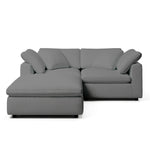 Modular Sofa with Ottoman | 2 Seater and Ottoman | Couch Haus