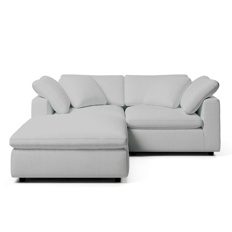 Modular Sofa with Ottoman | 2 Seater and Ottoman | Couch Haus