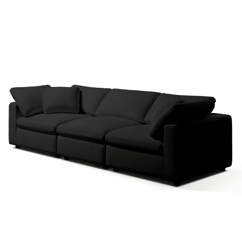 3 Seater White Sofa | Comfy Modular Sofa | Couch Haus