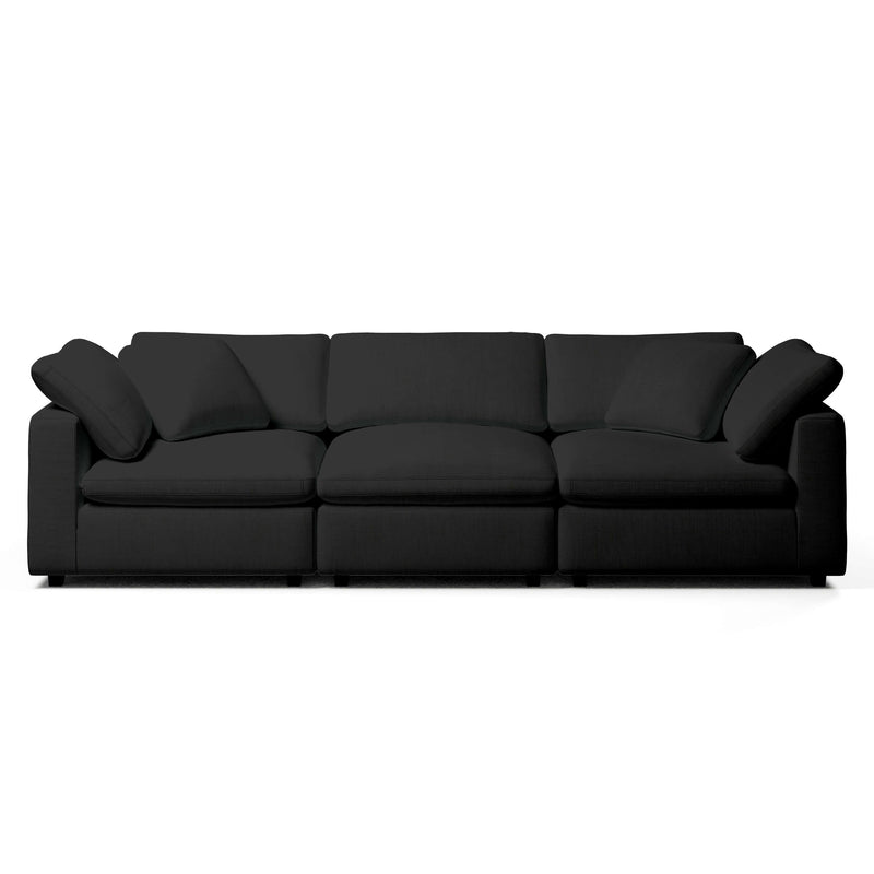 3 Seater White Sofa | Comfy Modular Sofa | Couch Haus