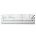 3 Seater White Sofa | Comfy Modular Sofa | Couch Haus