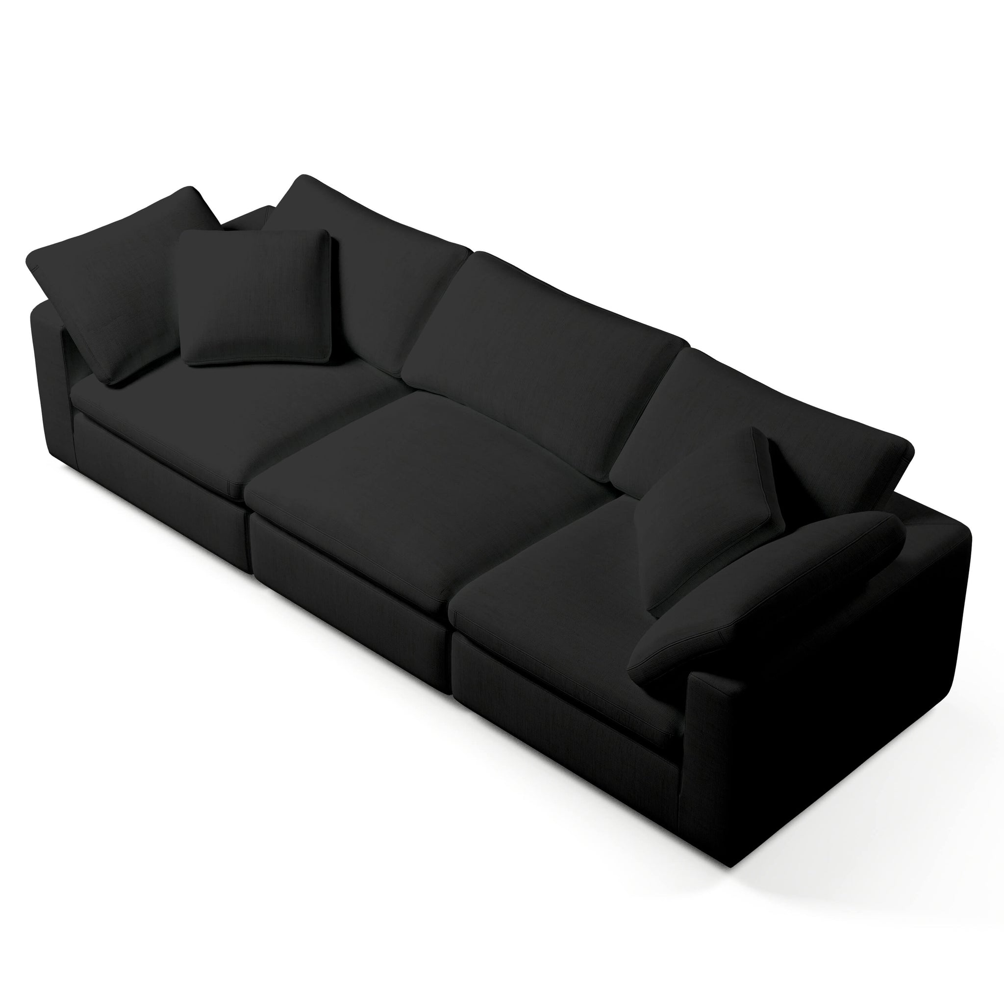 3 Seater White Sofa | Comfy Modular Sofa | Couch Haus