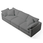 3 Seater White Sofa | Comfy Modular Sofa | Couch Haus