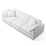 3 Seater White Sofa | Comfy Modular Sofa | Couch Haus