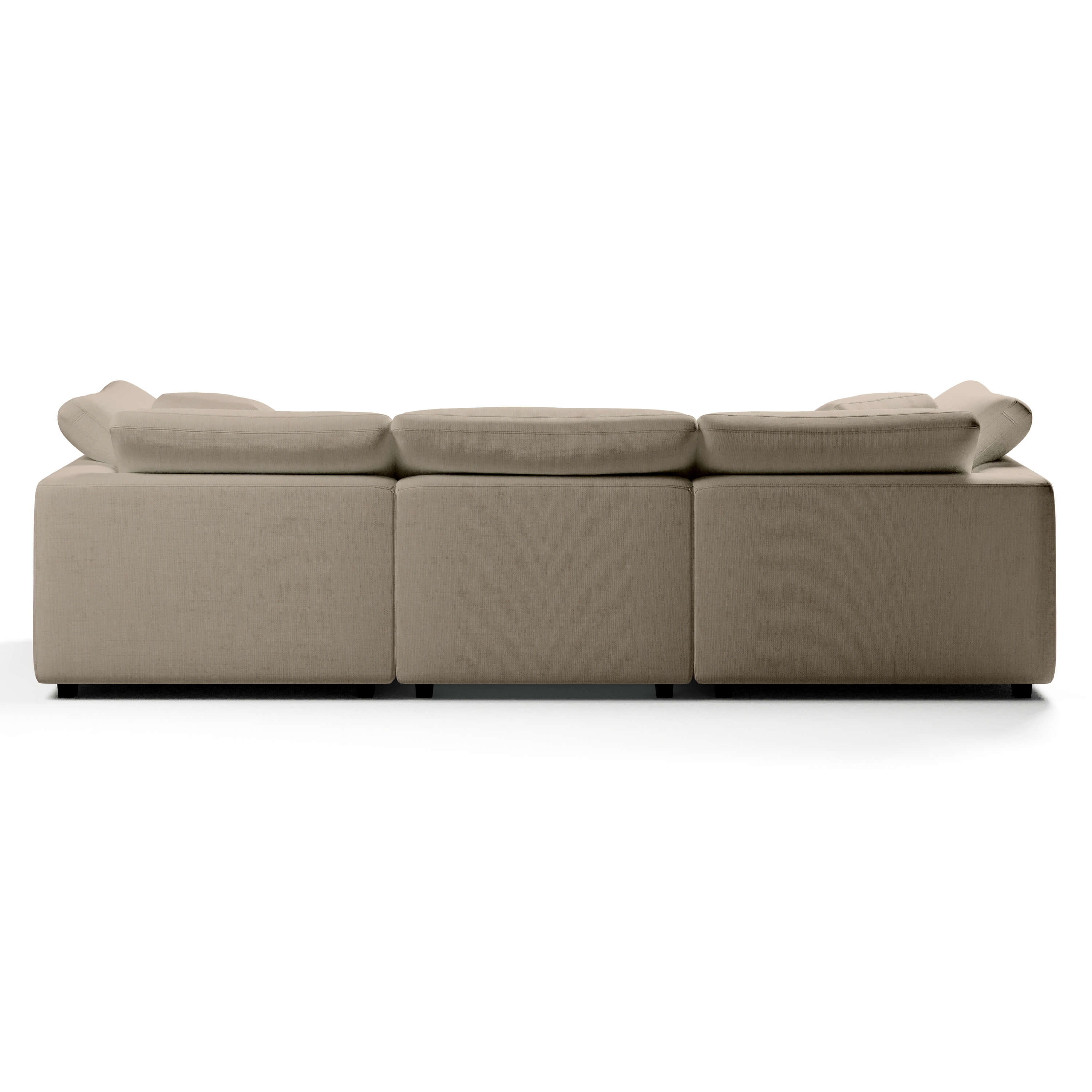 3 Seater White Sofa | Comfy Modular Sofa | Couch Haus