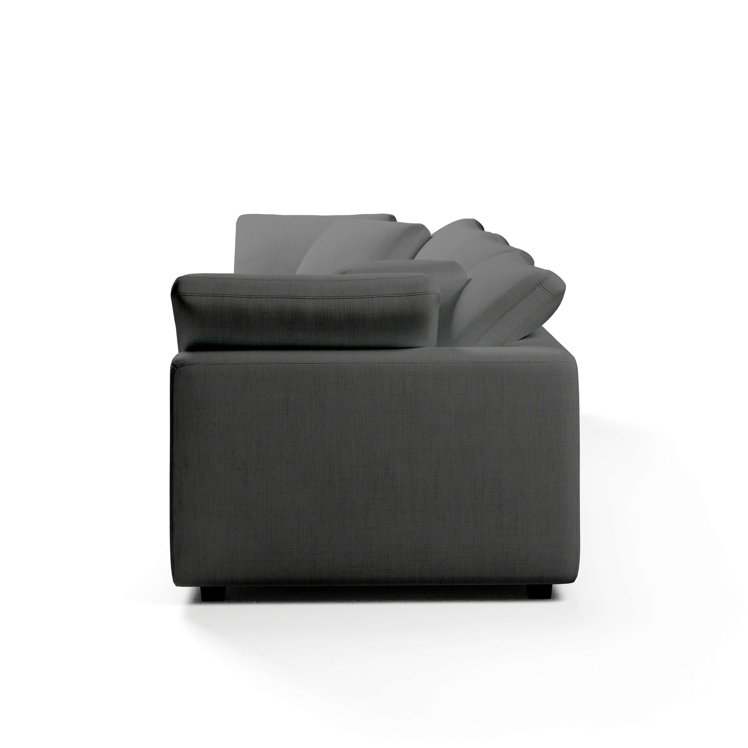 3 Seater White Sofa | Comfy Modular Sofa | Couch Haus