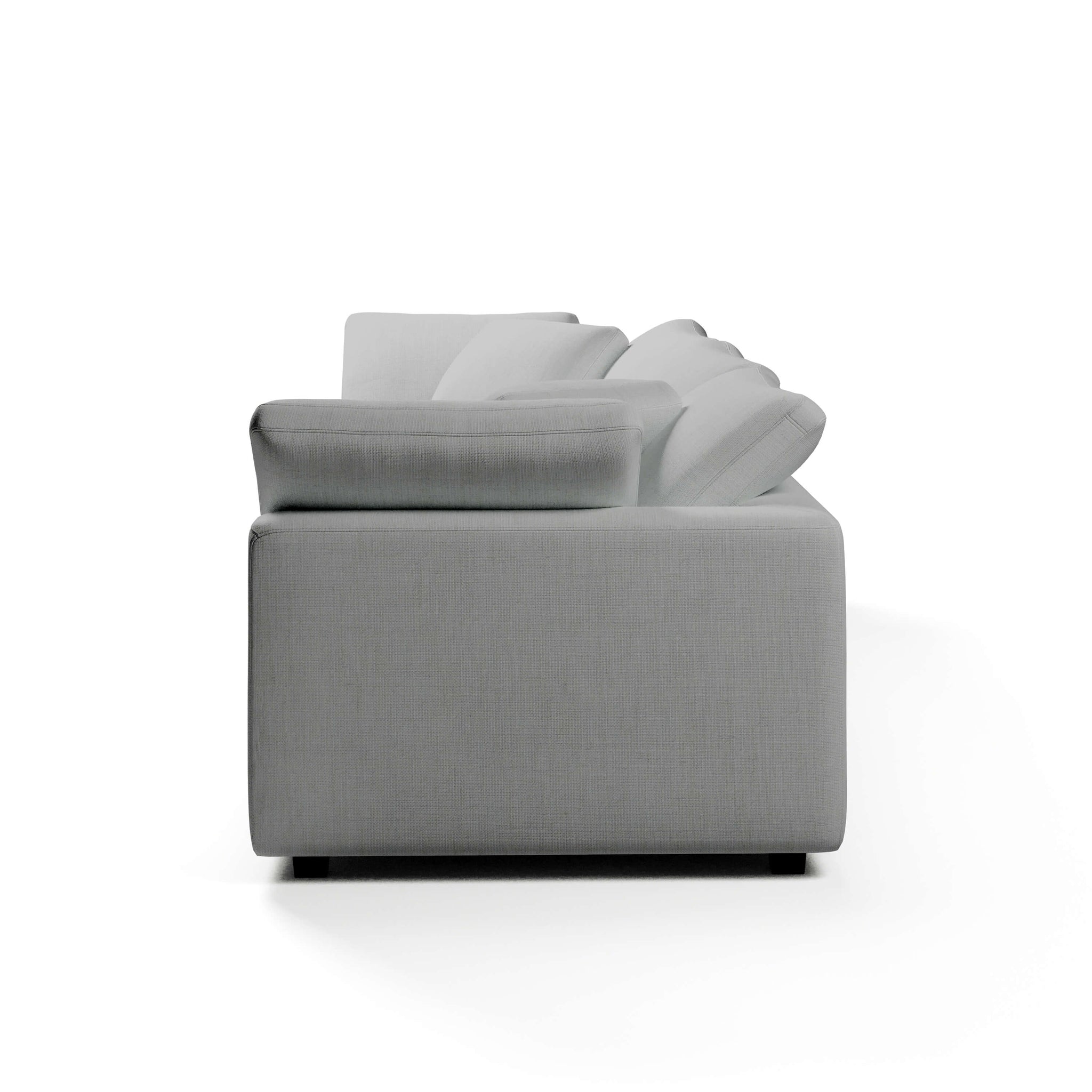 3 Seater White Sofa | Comfy Modular Sofa | Couch Haus