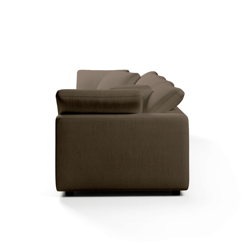 3 Seater White Sofa | Comfy Modular Sofa | Couch Haus