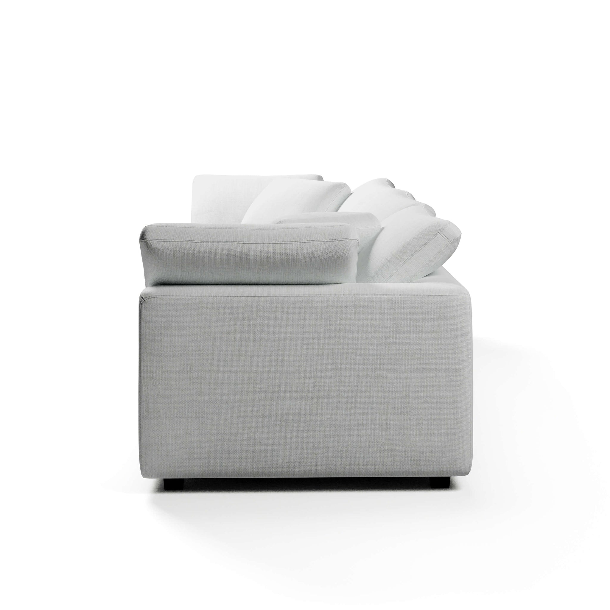 3 Seater White Sofa | Comfy Modular Sofa | Couch Haus