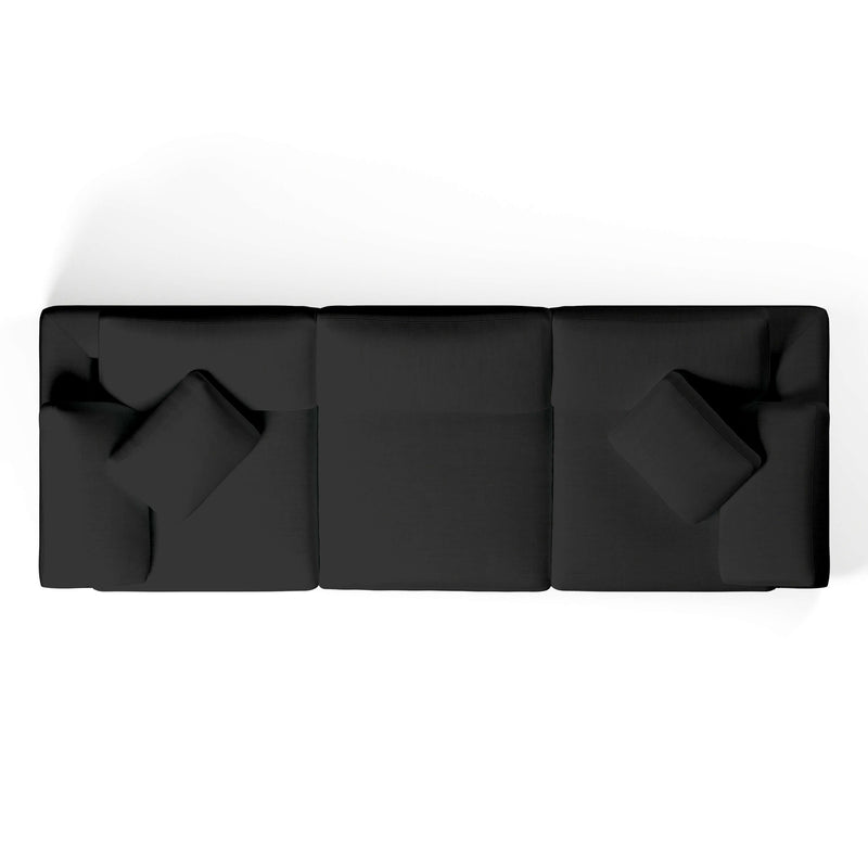 3 Seater White Sofa | Comfy Modular Sofa | Couch Haus