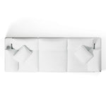 3 Seater White Sofa | Comfy Modular Sofa | Couch Haus