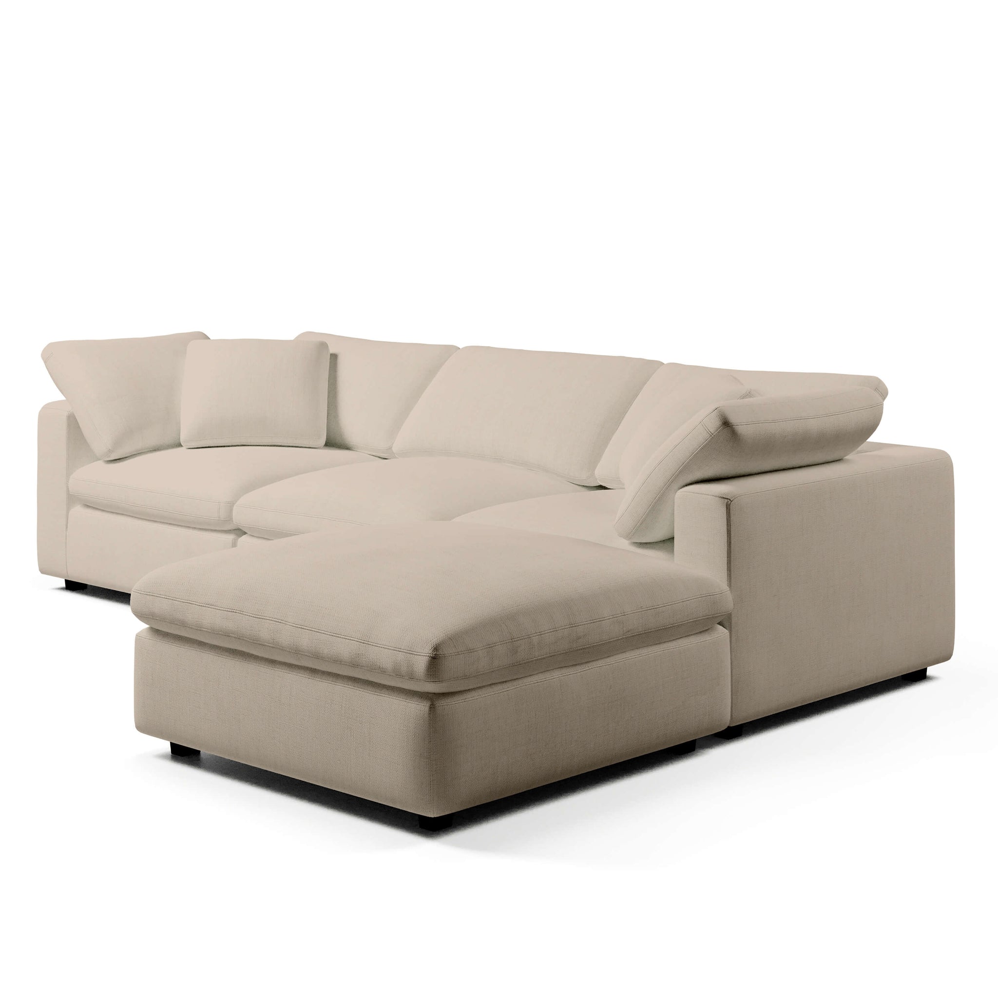 Modular Sofa Canada | 3-Seater and Ottoman | Couch Haus