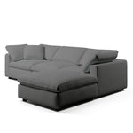 Comfy Modular Sofa - 3-Seater & Ottoman