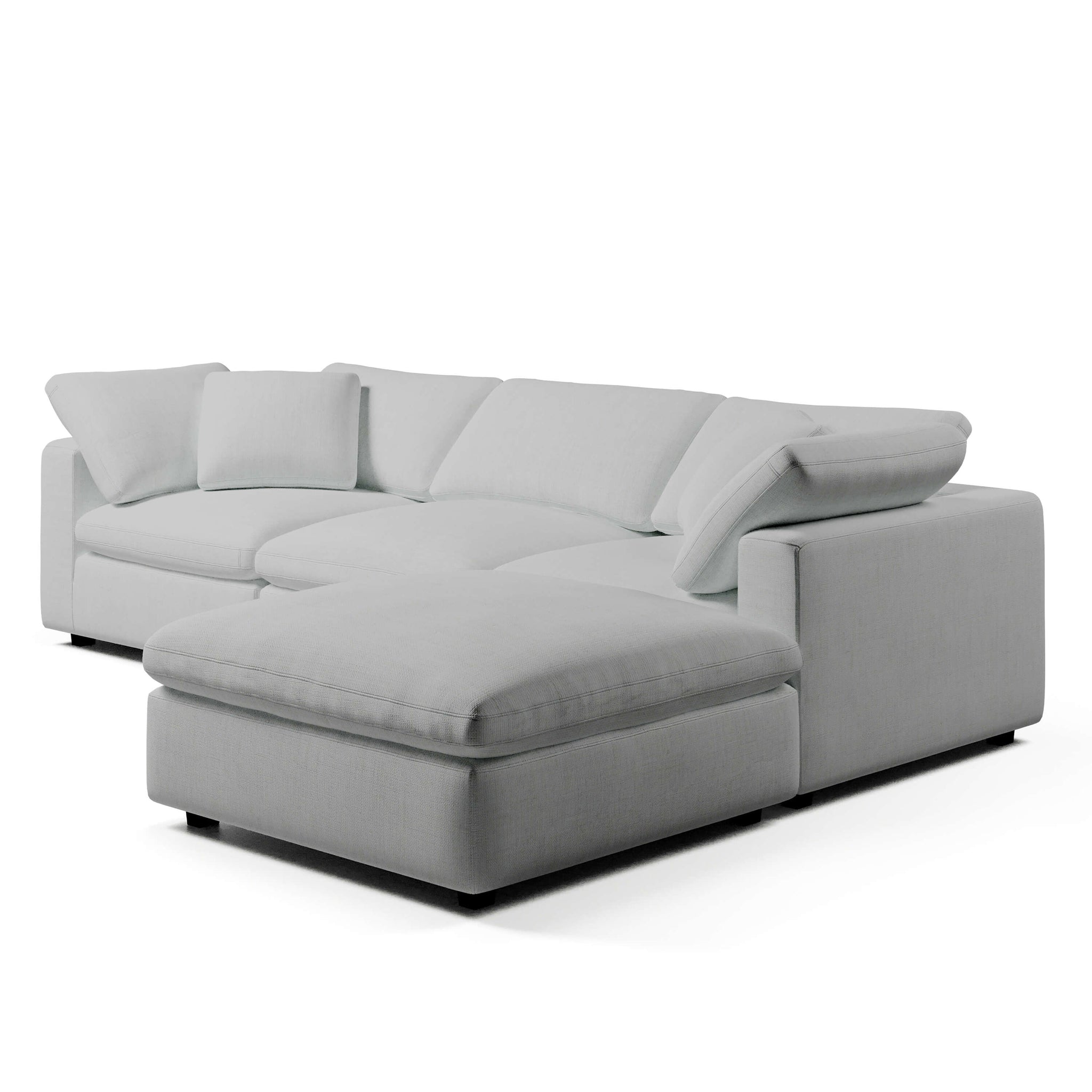 Modular Sofa Canada | 3-Seater and Ottoman | Couch Haus