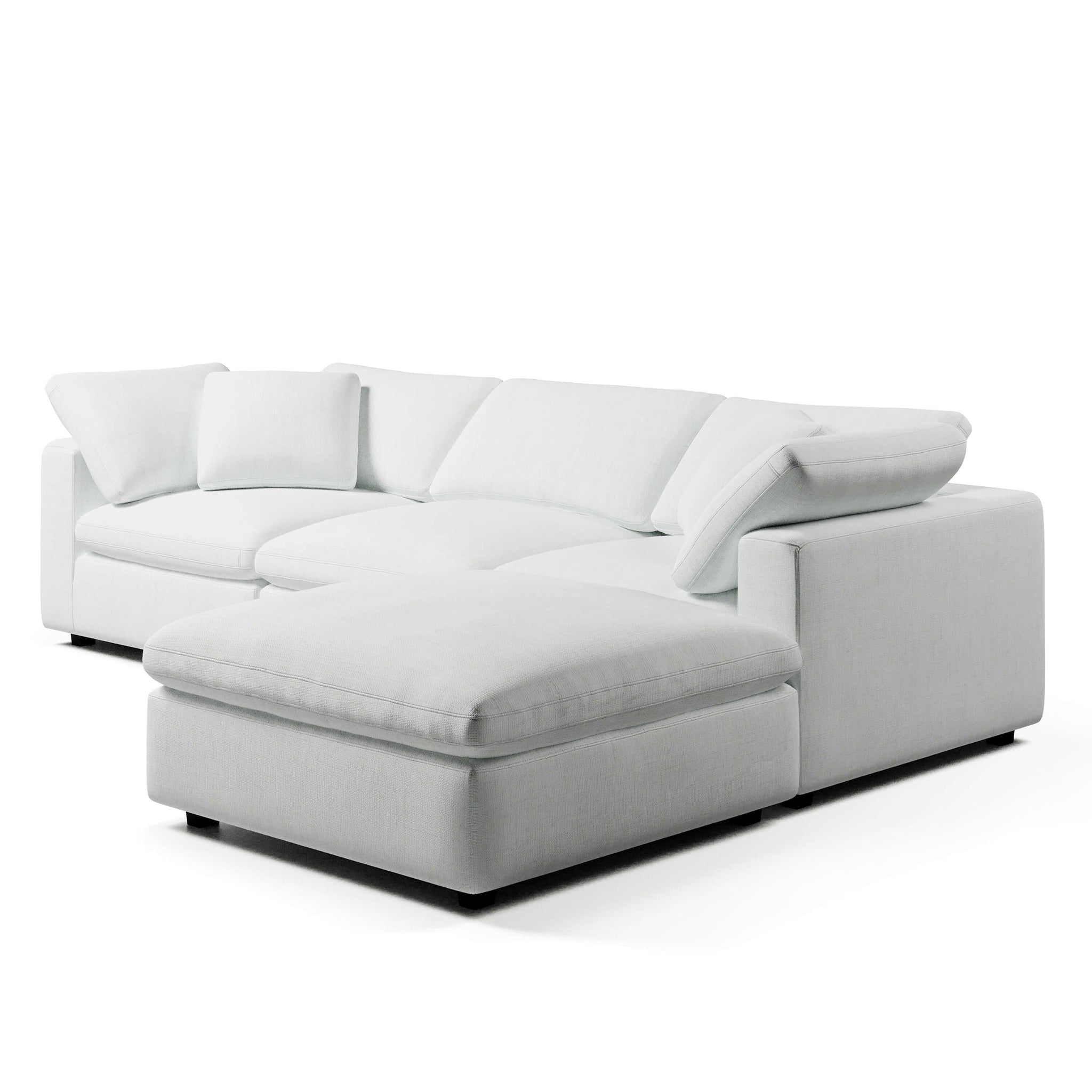 Modular Sofa Canada | 3-Seater and Ottoman | Couch Haus
