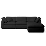 Comfy Modular Sofa - 3-Seater & Ottoman