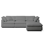 Modular Sofa Canada | 3-Seater and Ottoman | Couch Haus