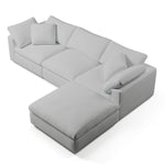 Modular Sofa Canada | 3-Seater and Ottoman | Couch Haus