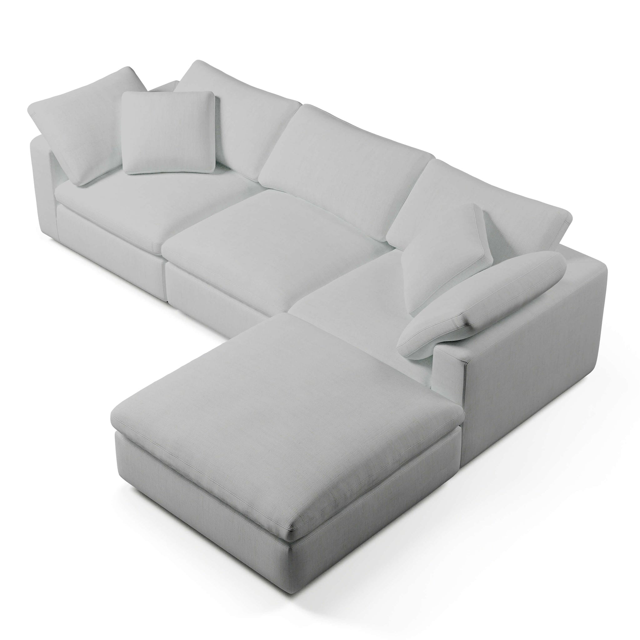 Modular Sofa Canada | 3-Seater and Ottoman | Couch Haus