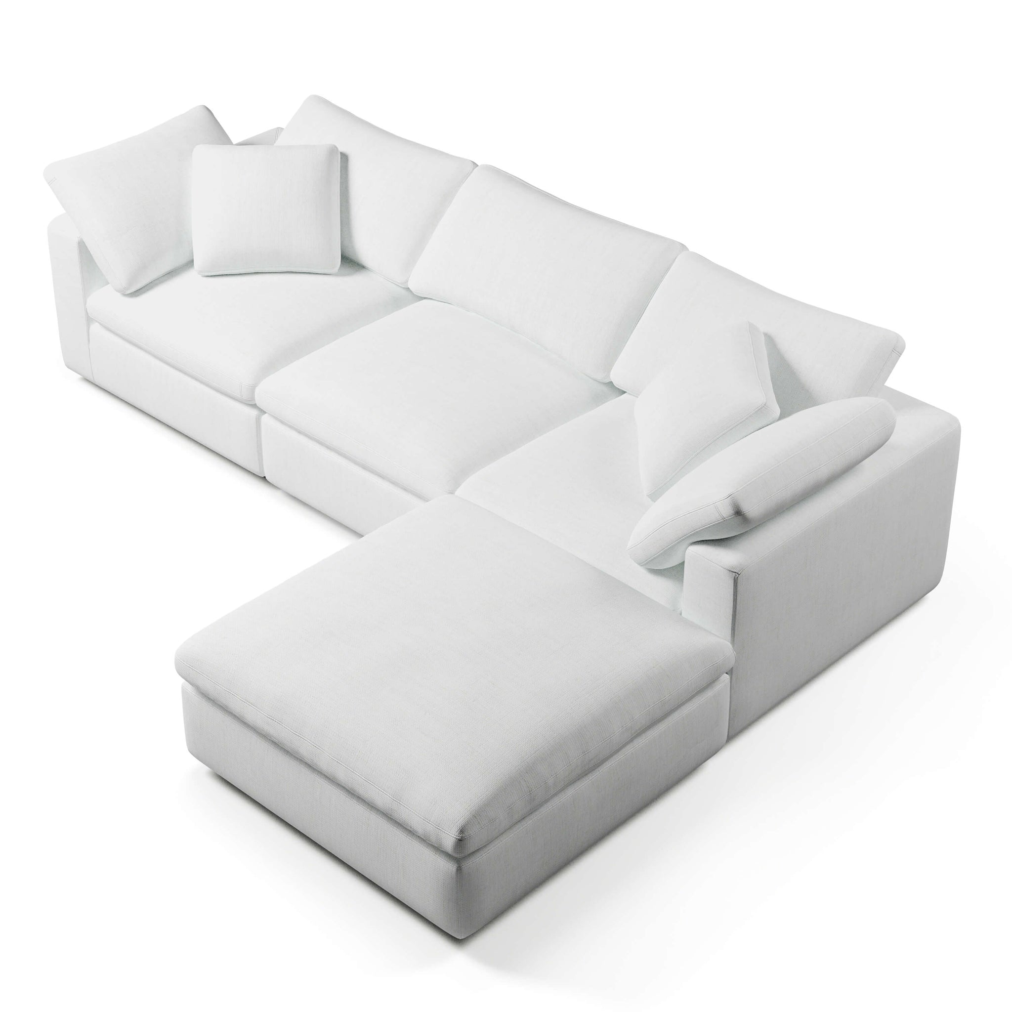 Modular Sofa Canada | 3-Seater and Ottoman | Couch Haus