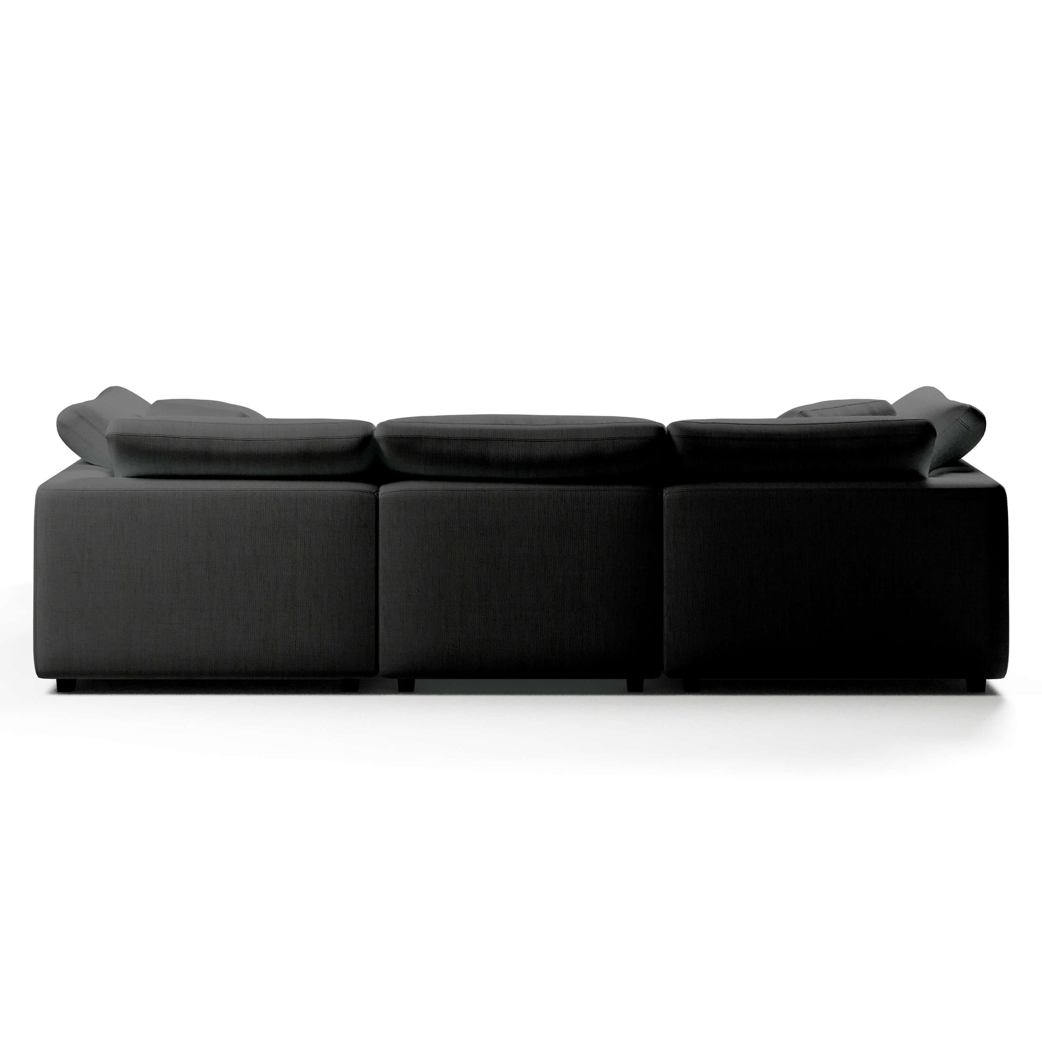 Comfy Modular Sofa - 3-Seater & Ottoman