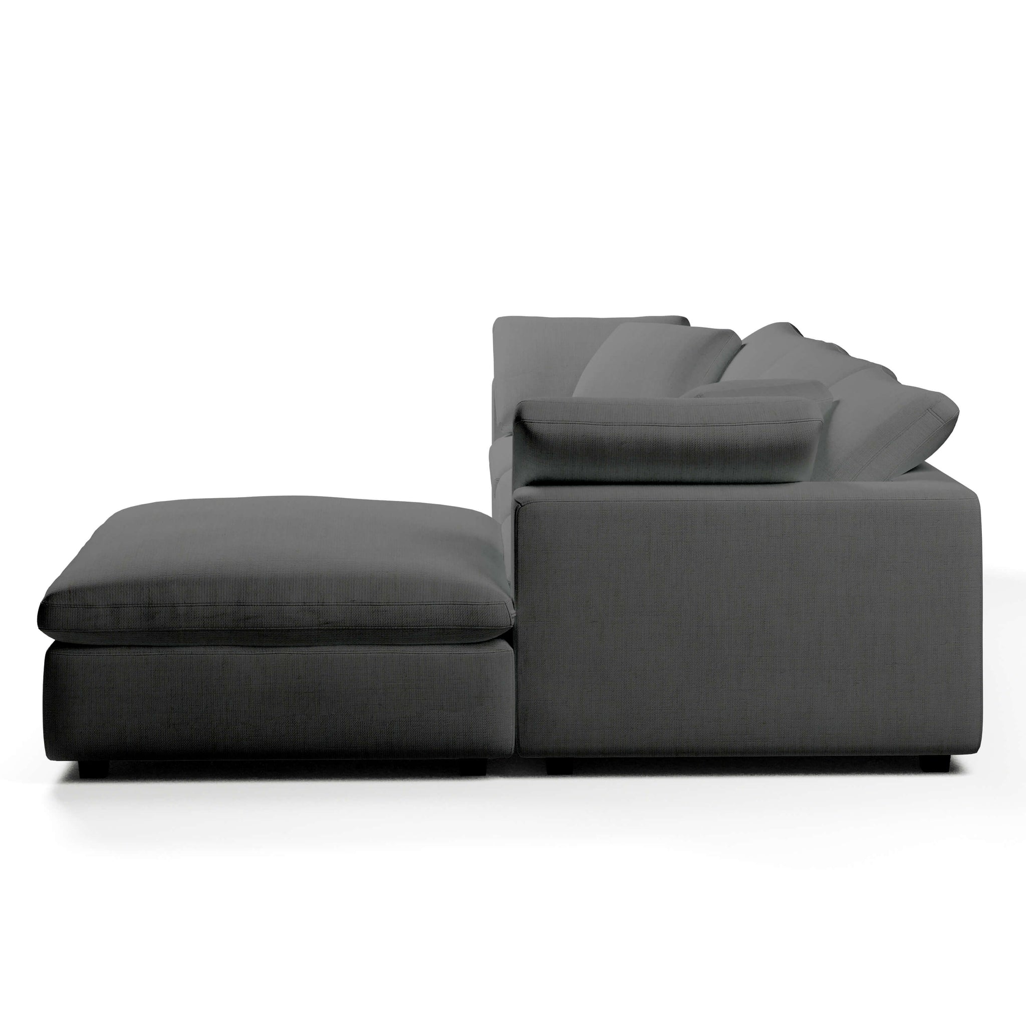 Comfy Modular Sofa - 3-Seater & Ottoman
