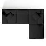 Comfy Modular Sofa - 3-Seater & Ottoman