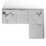 Modular Sofa Canada | 3-Seater and Ottoman | Couch Haus