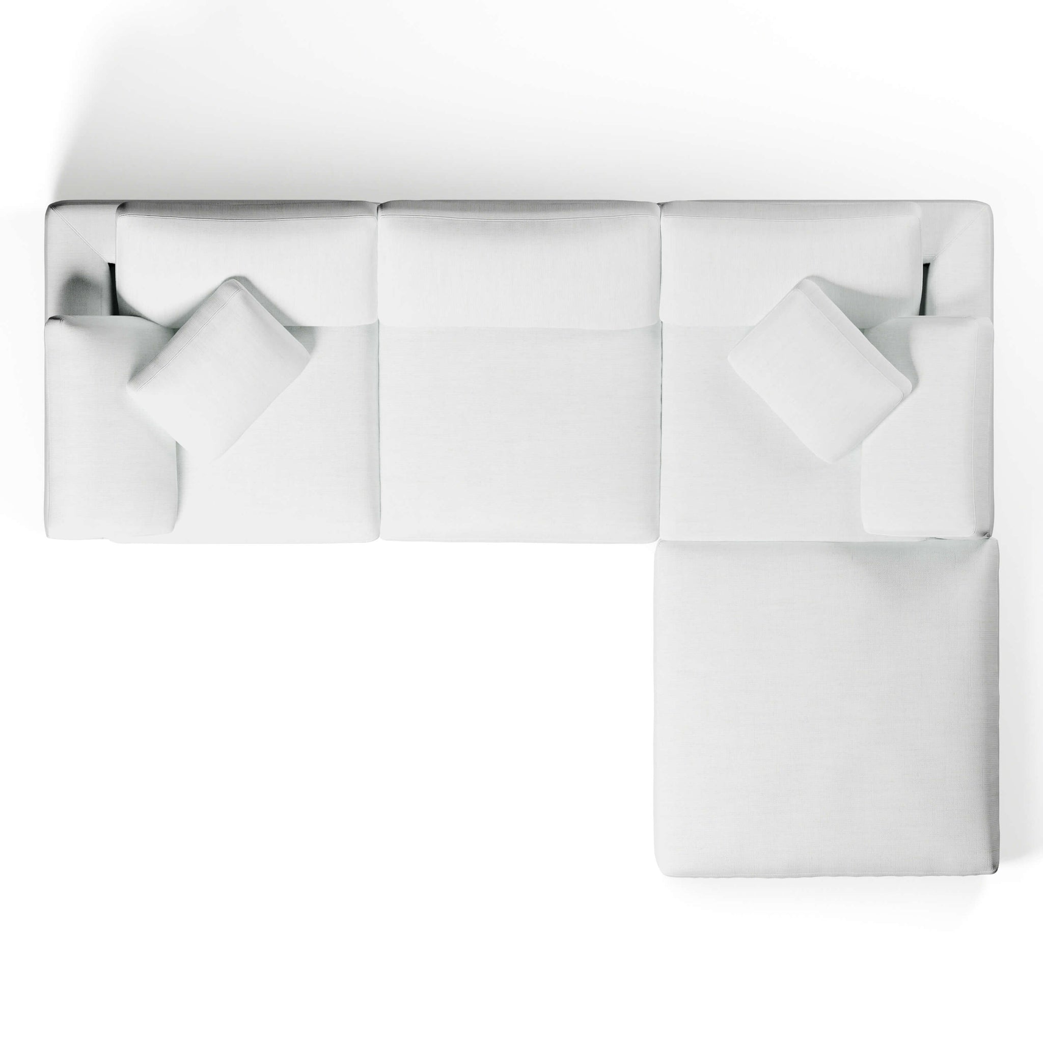 Modular Sofa Canada | 3-Seater and Ottoman | Couch Haus