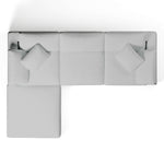 Modular Sofa Canada | 3-Seater and Ottoman | Couch Haus