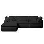 Comfy Modular Sofa - 3-Seater & Ottoman
