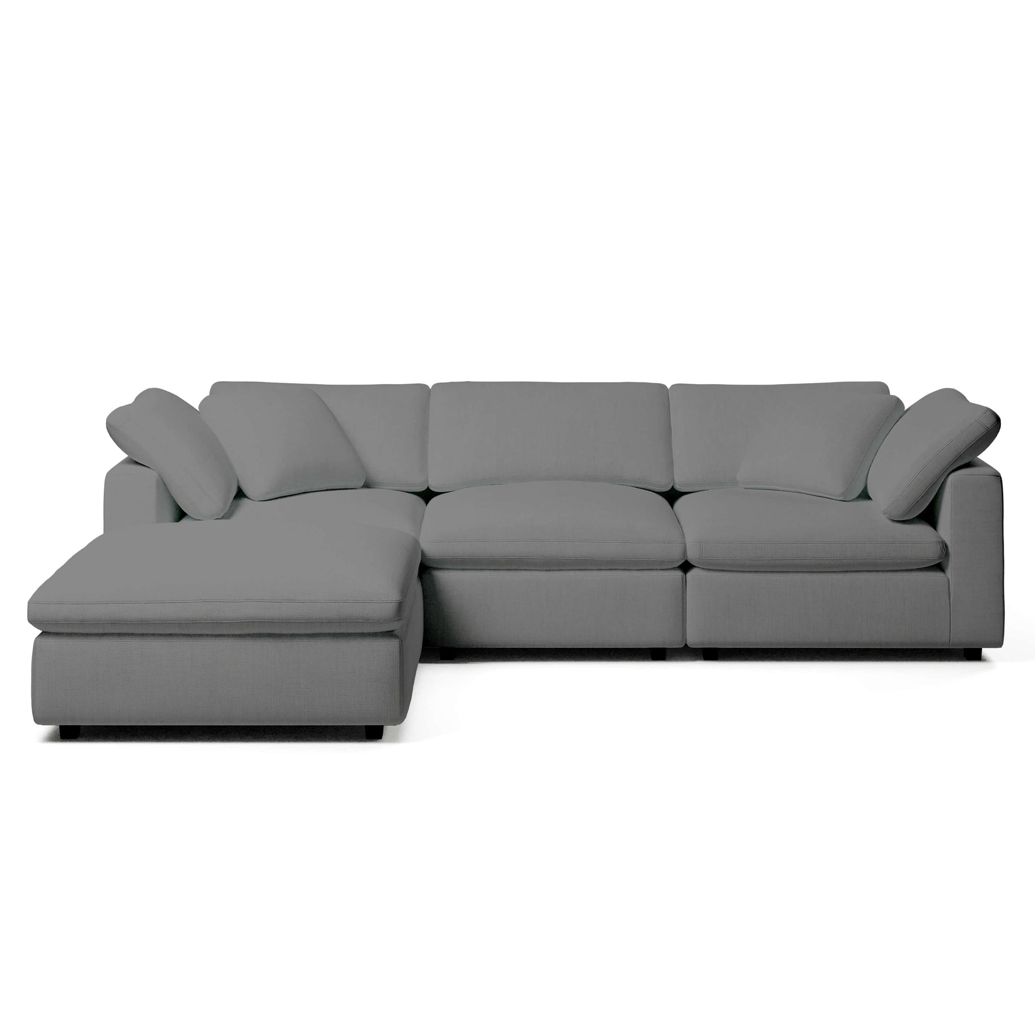 Modular Sofa Canada | 3-Seater and Ottoman | Couch Haus