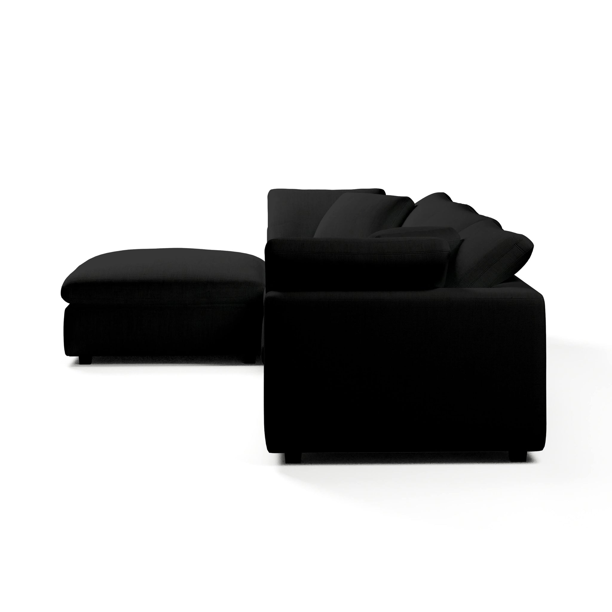 Comfy Modular Sofa - 3-Seater & Ottoman