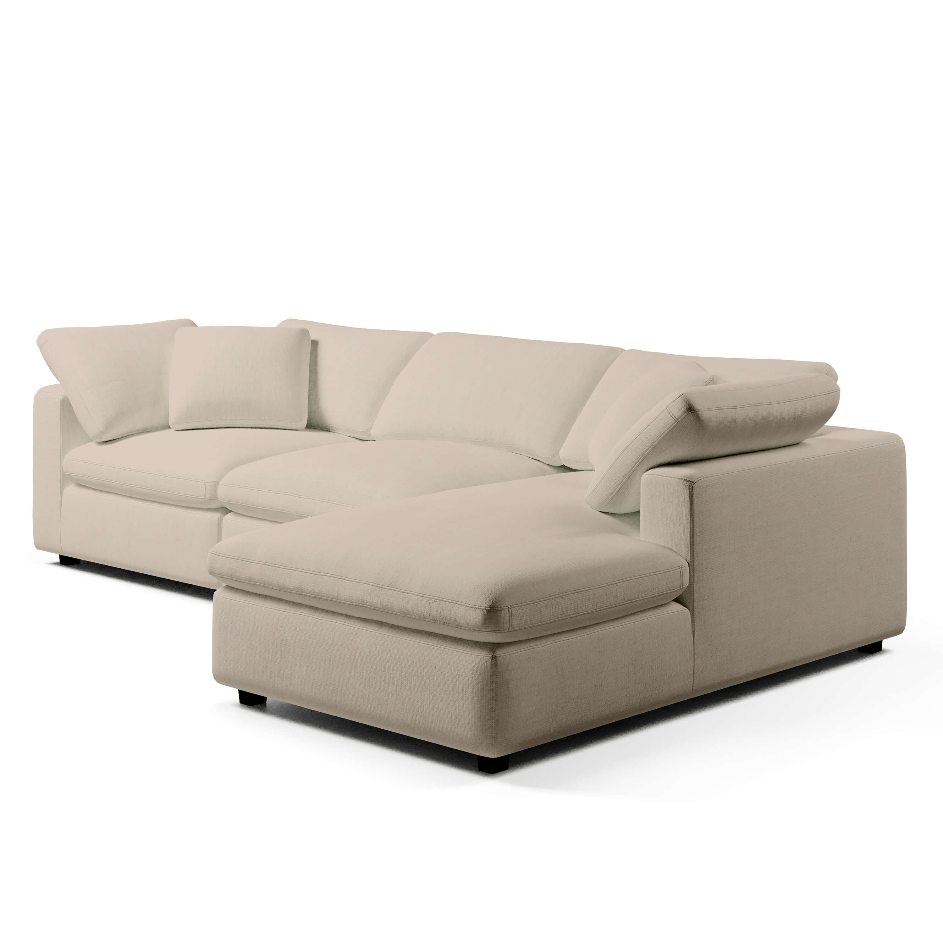 Comfy Modular Sofa - 3-Seater Chaise - Right Hand Facing