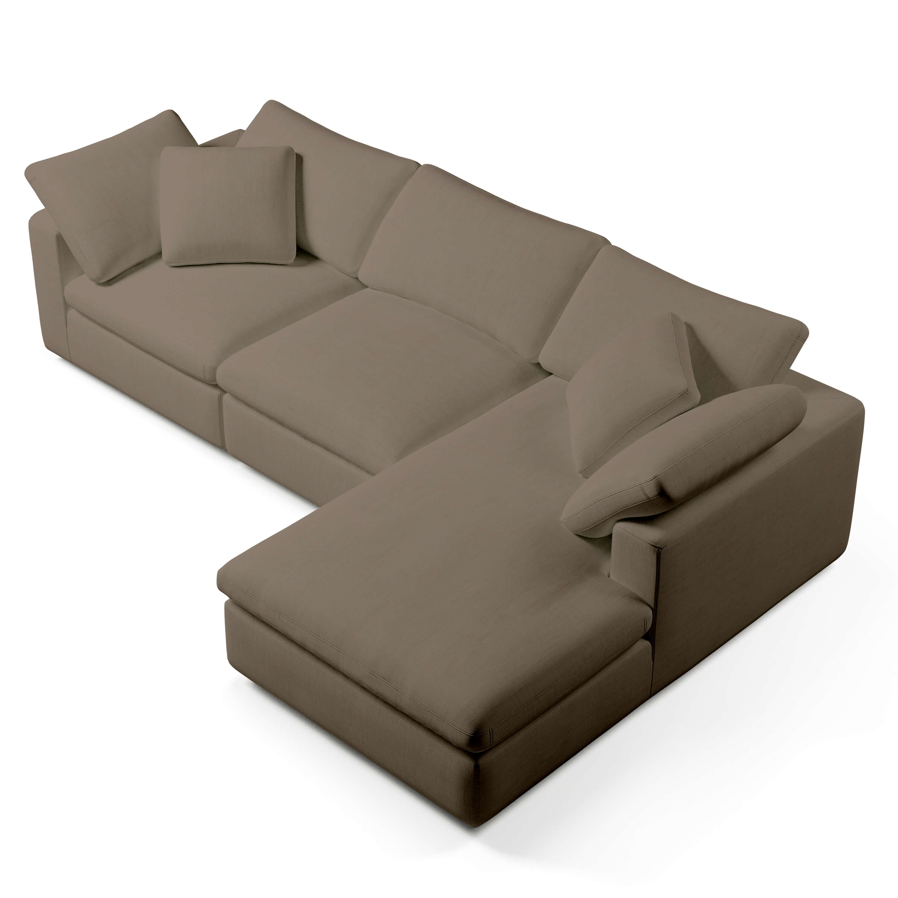 Comfy Modular Sofa - 3-Seater Chaise - Right Hand Facing